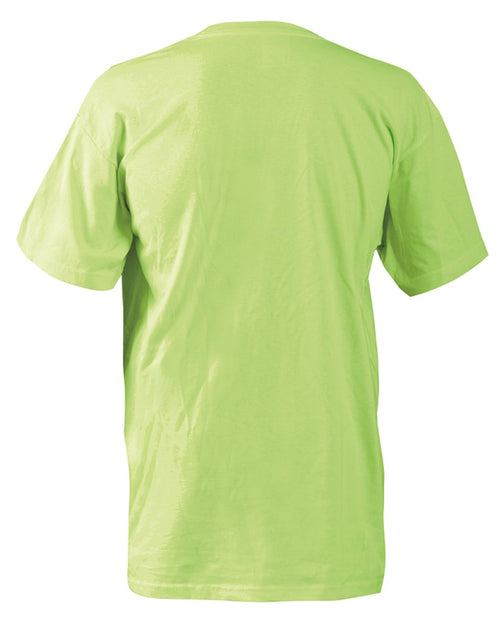 SafetyCo Occunomix Hi Vis CLASSIC COTTON T-SHIRT 6 oz. 100% Pre-Shrunk Cotton LOGO READY