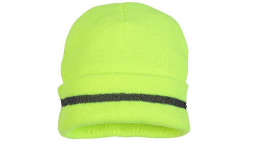 Pyramex RH110 Hi Vis Lime Safety Beanie