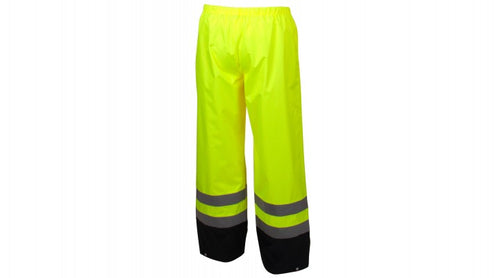 Pyramex RRWP3110 Hi Vis Yellow Rain Pants - Type R - Class E